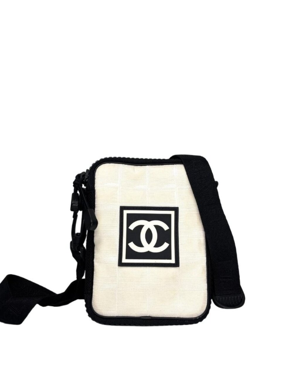 Chanel Sports Line Shoulder Bag Black